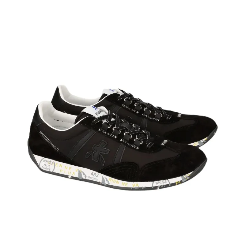 PREMIATA JACKYX 7495 Low Top Casual Shoes Men's Black-3