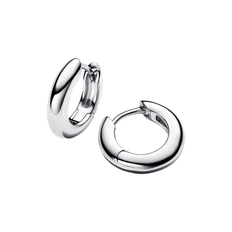Pandora 925 Sterling Silver Earrings Women's Multicolor-0