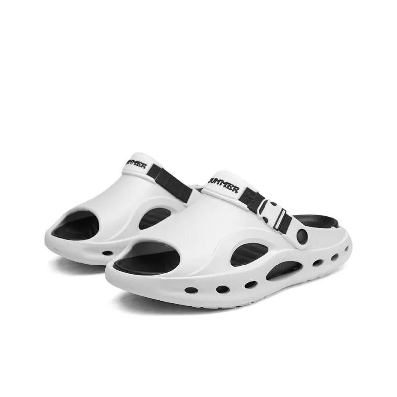 YUZHAOLIN Beach Sandals Men White Black, Beige Brown, Mint Green-7
