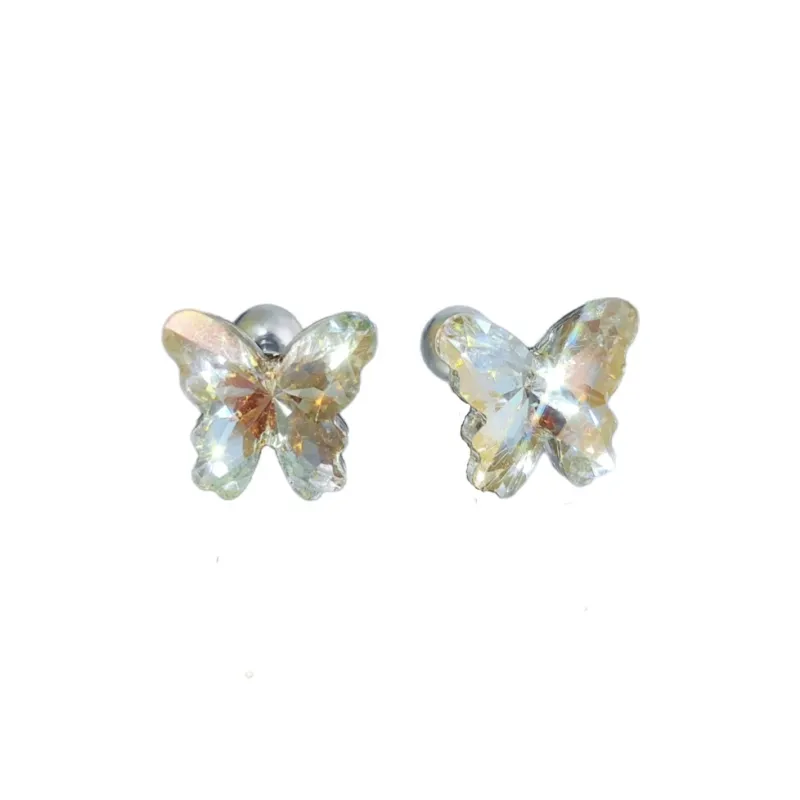 VERENA REINE Rhinestone Stud Earrings Women's-11