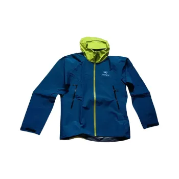 Arcteryx BETA Windbreaker Jacket Men's Blue & Yellow/Forcefield/Sprint