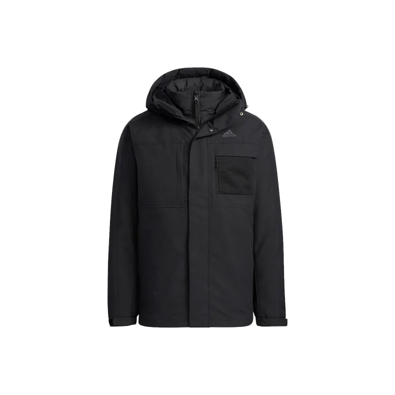 Adidas Down Jackets Men Black-0