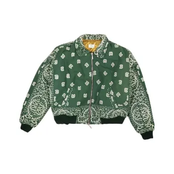 RHUDE Bandana Bomber Jacket