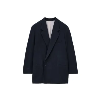 Lemaire Short Double Breasted Coat