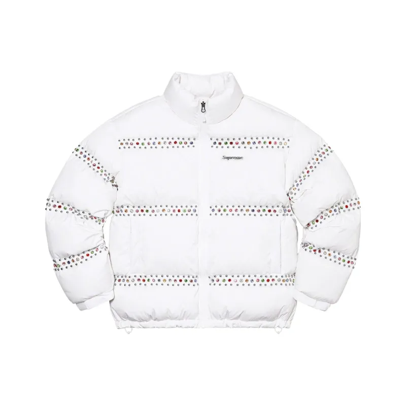 Supreme B.B. Simon Studded Puffer Jacket-0