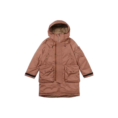 NANGA Auratex FIELD HALF COAT Down Jacket Men's Brown