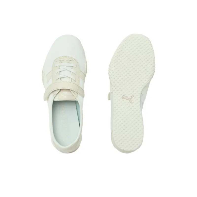 PUMA Bella V Blush Cushioning, Wear Resistant Low Top Casual Shoes Women's White-3