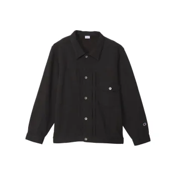 Champion SS24 Denim Jacket Men's Charcoal