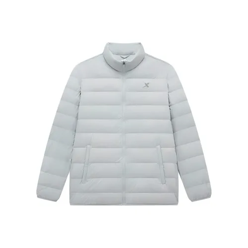 XTEP Down Jacket Men's Titanium Silver Gray