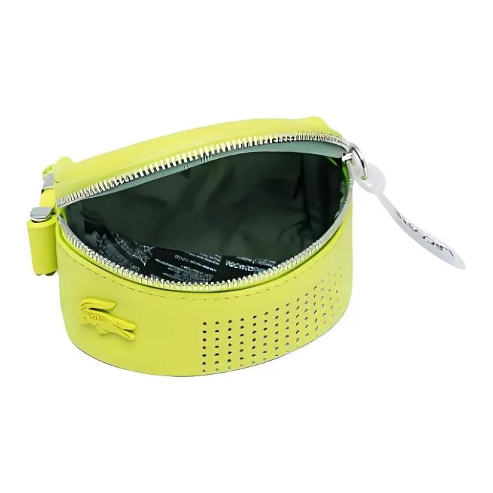 LACOSTE PU Wrist Bag Wallet Clutch Regular Women's Yellow-2