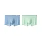 2 Pack[Light Gray Blue+Light Green]