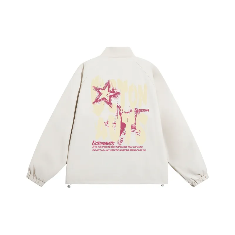 Small Columns Under The Sea Jackets Coats Unisex-5