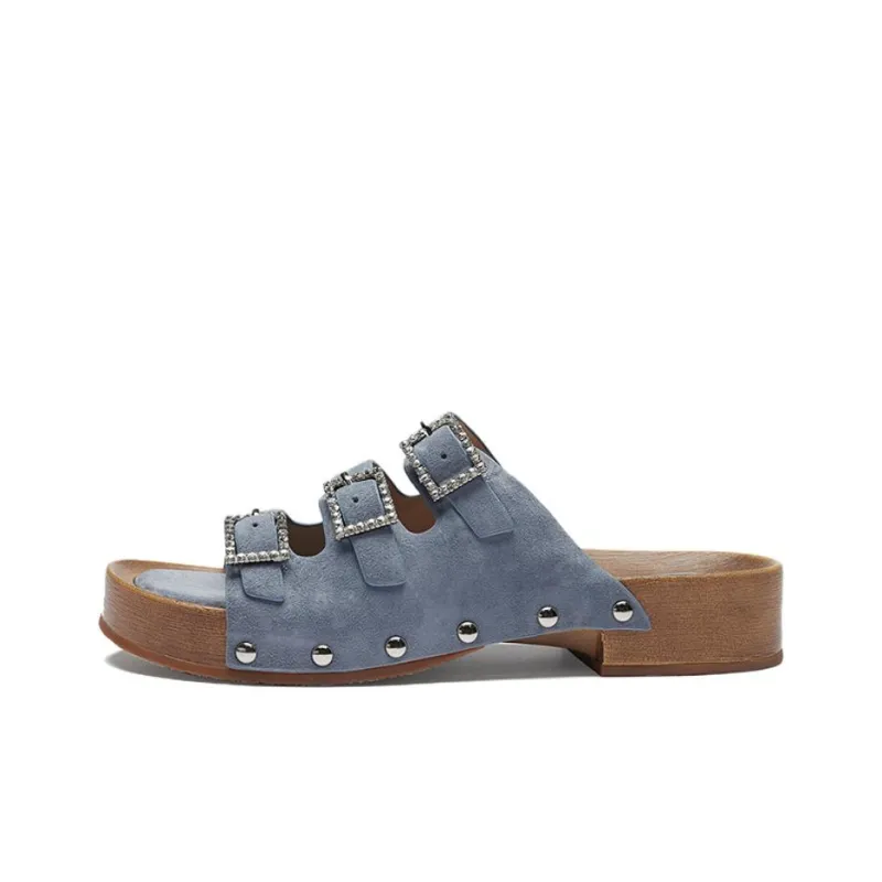 Le Saunda Abrasion Resistant Slide Slippers Women's-12