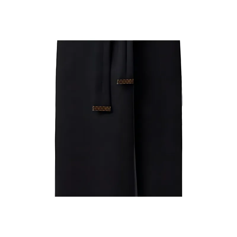 LOUIS VUITTON Coats Women's Black-5