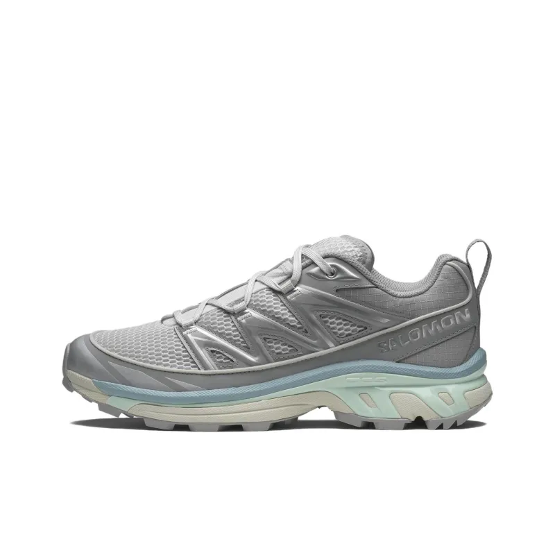 SALOMON XT 6 Abrasion Resistant Quiet Low Top Running Shoes Unisex Gray-0