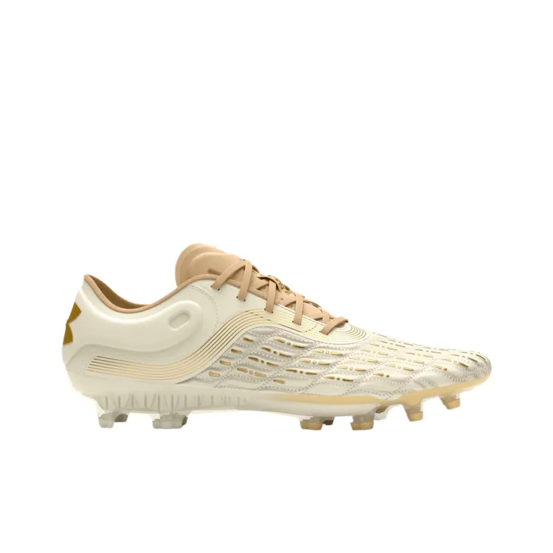 Under Armour Clone Magnetico Pro AG Rubber Short Studs Soccer Shoes Men's Yellow-1