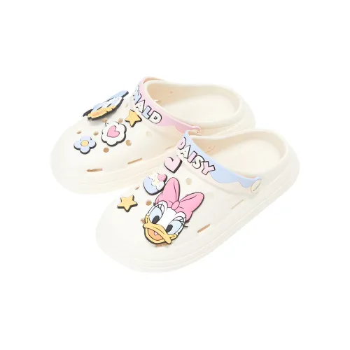 GUKOO x Disney Donald Duck Series Slippers Ecru