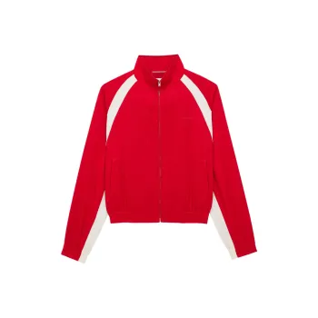 SAINT LAURENT Embroidered logo Sweatshirt