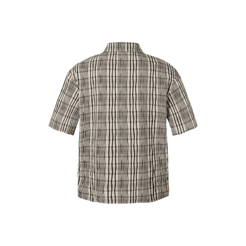 ROCAWEAR Shirt Unisex Black Plaid-1