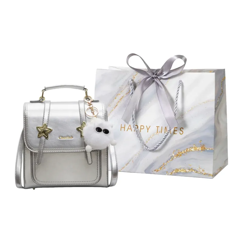 Miss Angel PU Backpack Regular Women's Multicolor-3