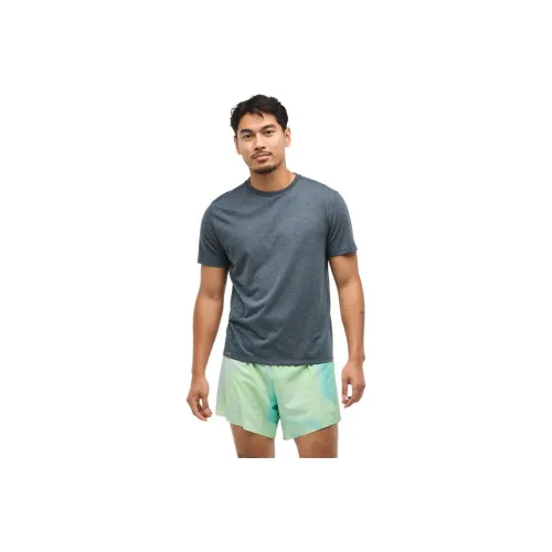 HOKA ONE ONE SS25 T Shirt Men's Collegiate Blue