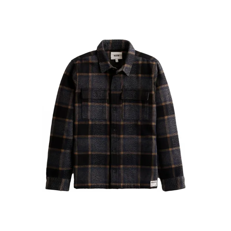 Hollister Jackets Men Black-0