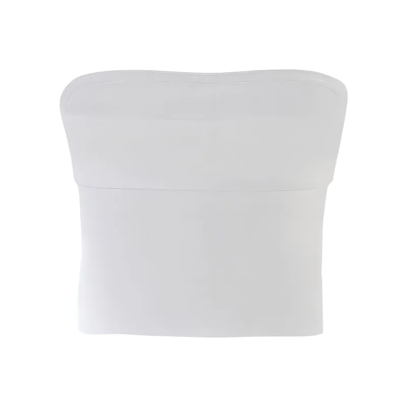 Tiger Mist DARIELLE TOP Strapless Top Women's White-1
