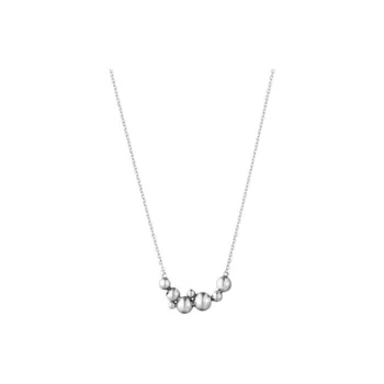 GEORG JENSEN 925 Sterling Silver Necklaces Women's Silver