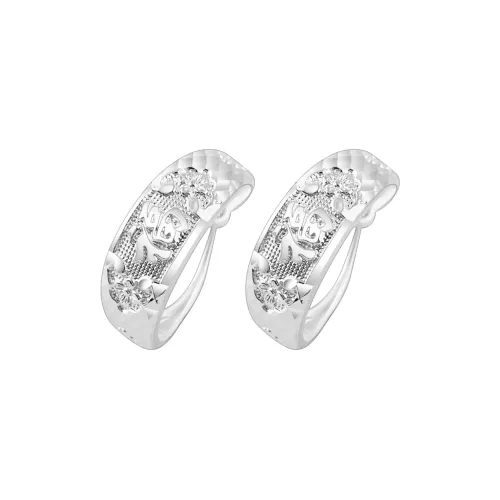 COISE 999 Fine Silver Earrings Women's