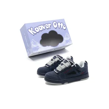 KAAVER OTTO Cushioning Abrasion Resistant Balance Breathable Low Top Skateboard Shoes Unisex