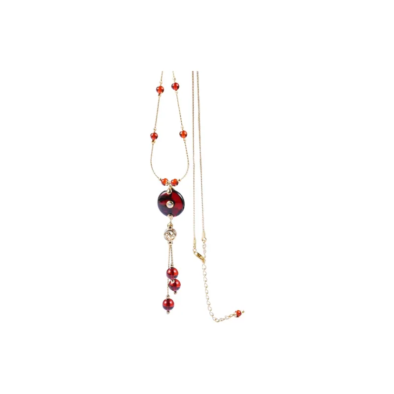 S&A S925 Silver Fine Jade Necklaces Women's-4