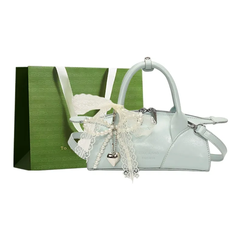 Three Ducklings PU One Shoulder Handbag Women's Multicolor-8