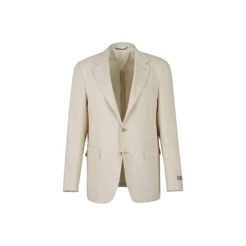 CANALI Business Suit Coat Men's Ecru-0