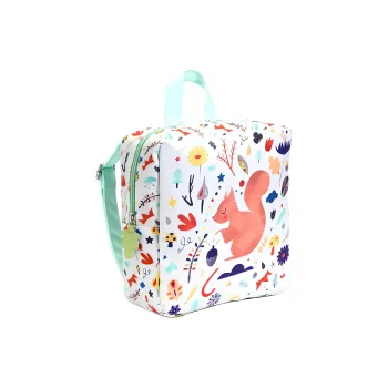 DJECO Coated Canvas Backpack Kids' White