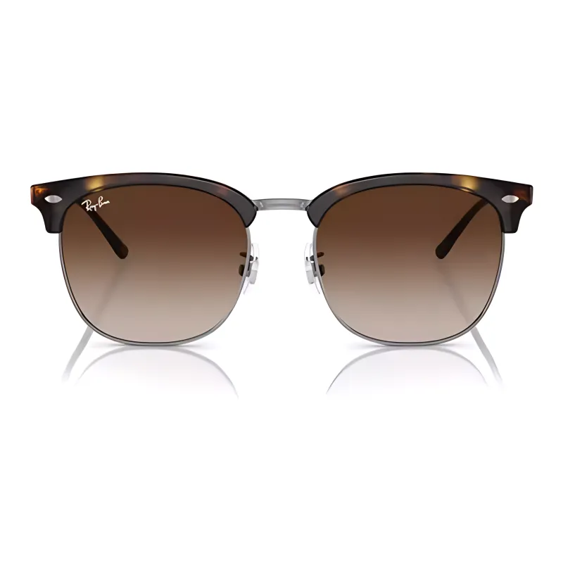 RayBan Injection Molded Square Sunglasses Men's Gray-1