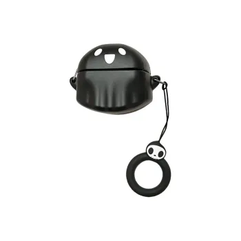 CHRROTA Compatibility With Apple AirPods 4 Silicone Cartoon Black White Ghost Headphone Cases