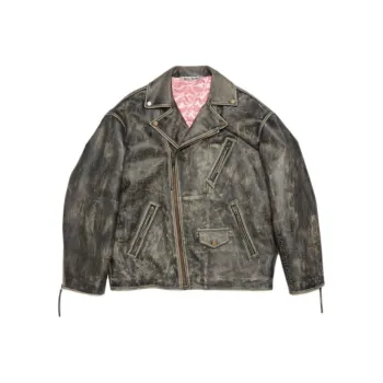 Acne Studios Biker Leather Jacket