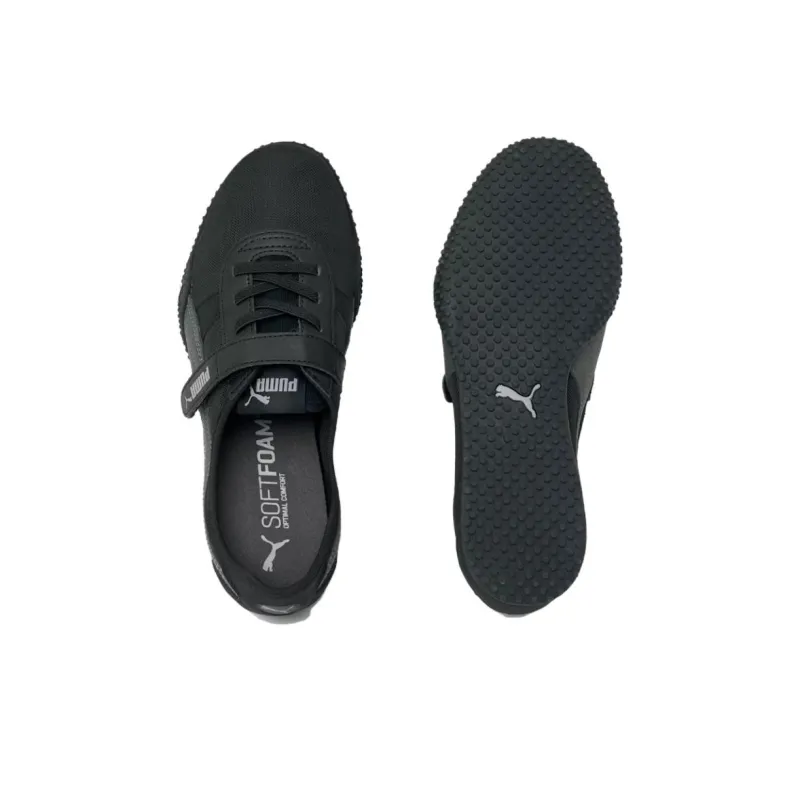 PUMA Bella V Blush Cushioning, Wear Resistant Low Top Casual Shoes Women's Black-3