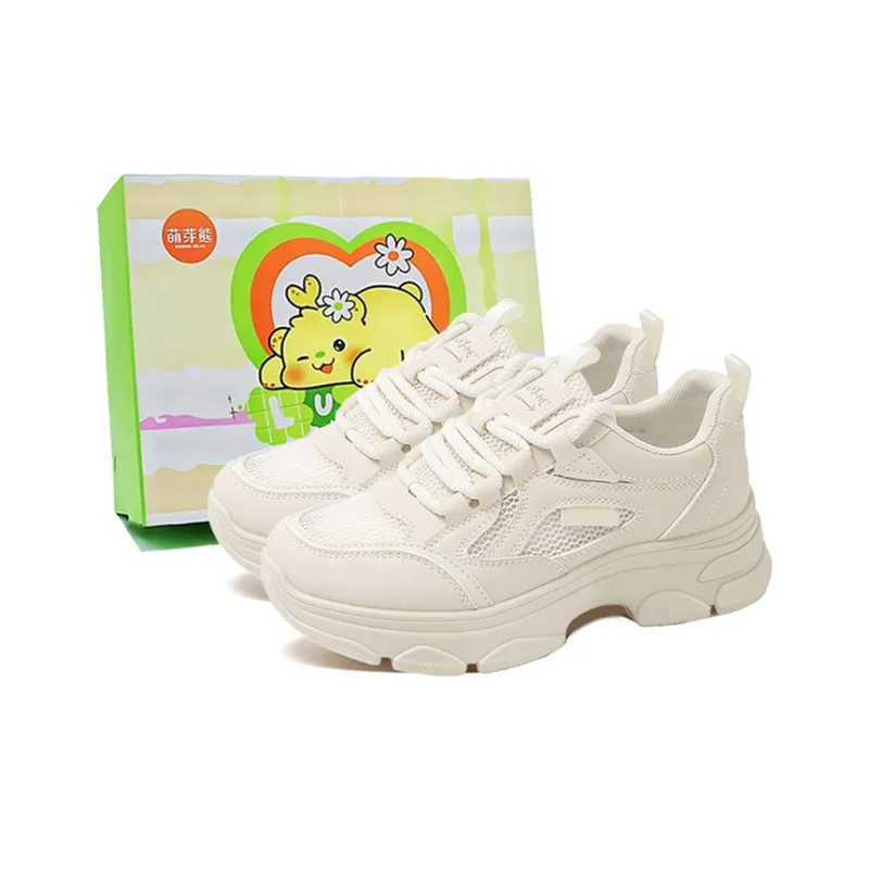 Budding Bear Anti Slip Wear Resistant Low Top Chunky Sneakers Women's-6