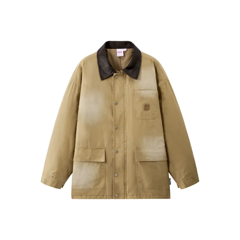 Coke Puffer Jackets Unisex-5