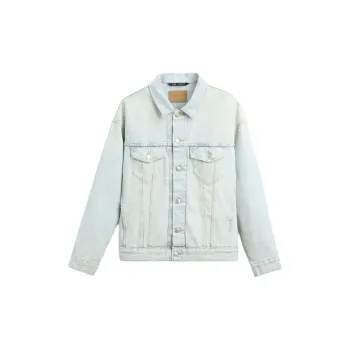 ZARA Denim Jacket Men's Light Blue
