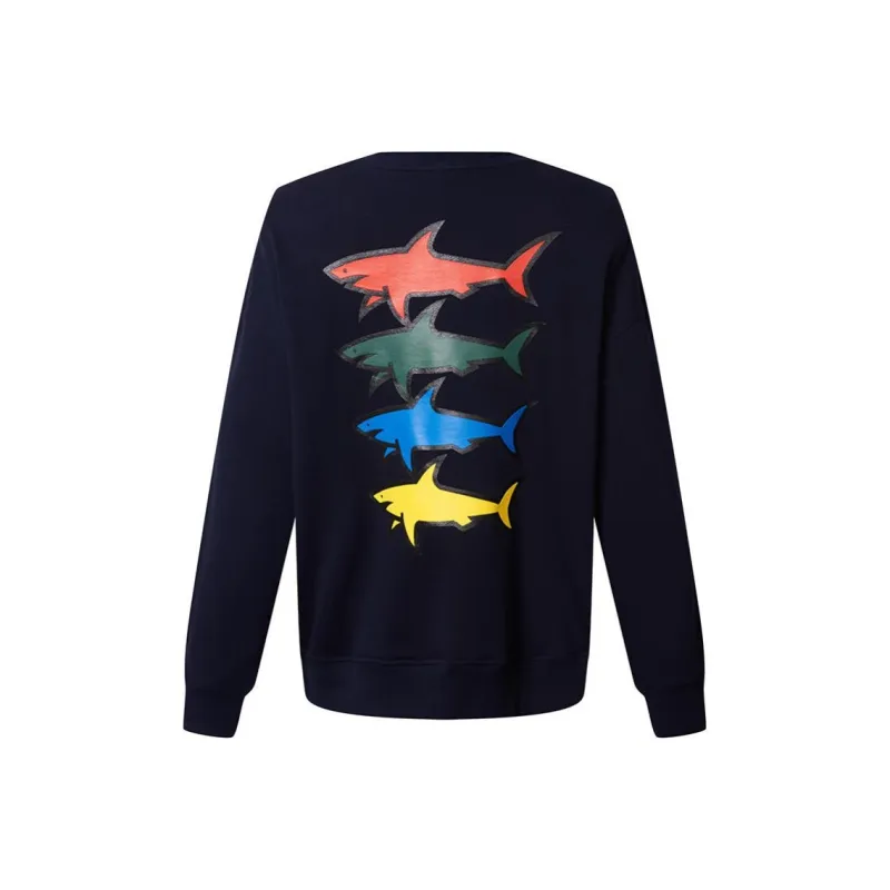 Paul & Shark Yachting Sweatshirt Men's Navy Blue-0