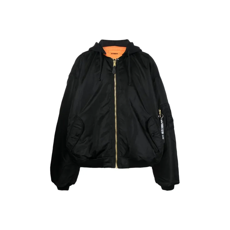 Vetements Hooded Bomber Jacket-0