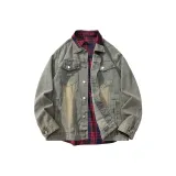 Clothing Sets (Washed Yellow Mud+Burgundy Shirt)