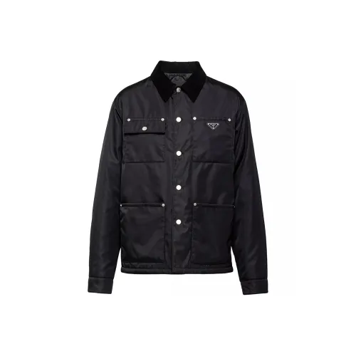 PRADA Puffer Jacket Men's Black