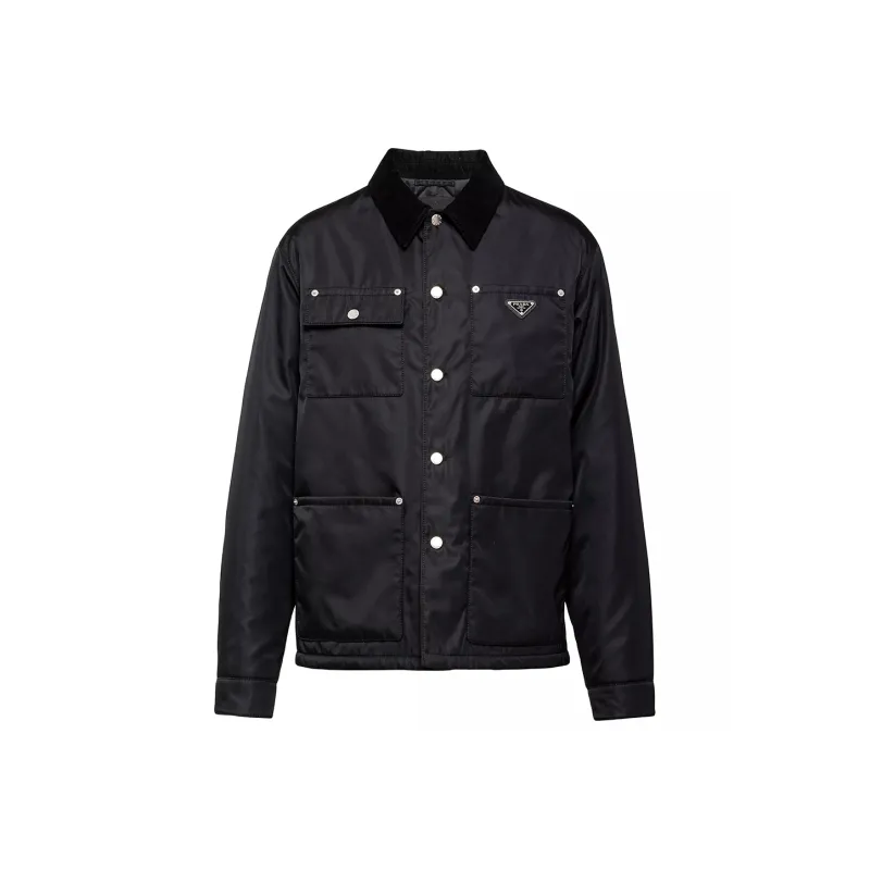 PRADA Puffer Jacket Men's Black-0