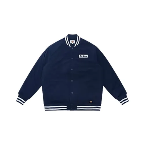 Dickies Puffer Jackets Unisex Navy Blue
