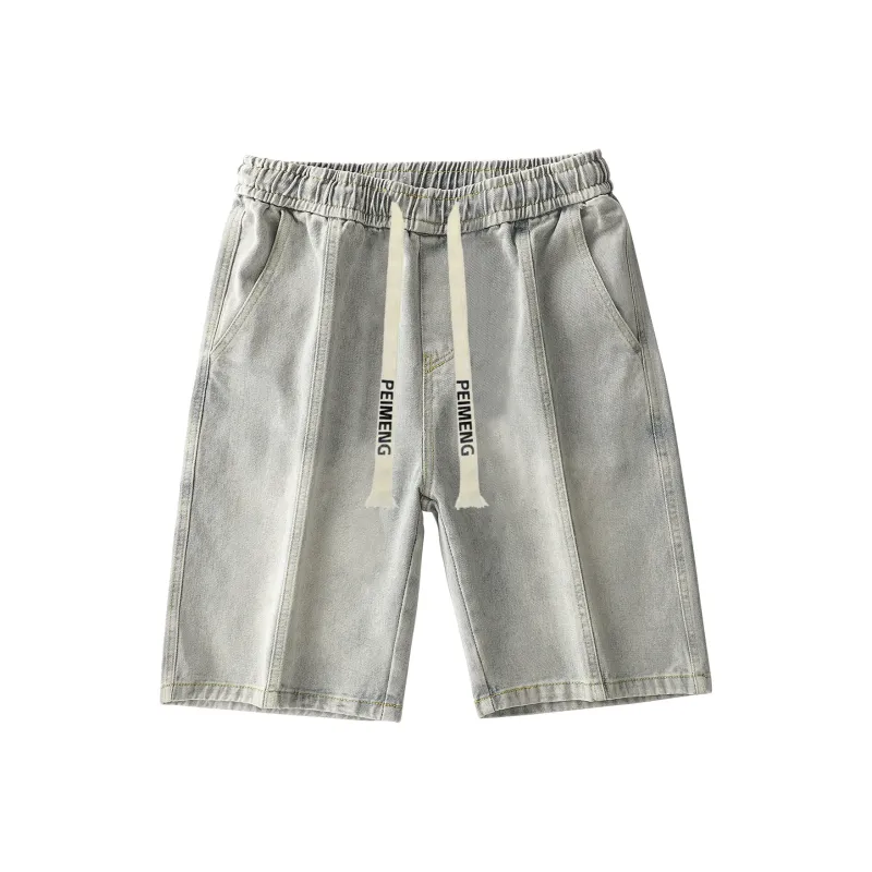 PEIMENG Denim Shorts Unisex-6