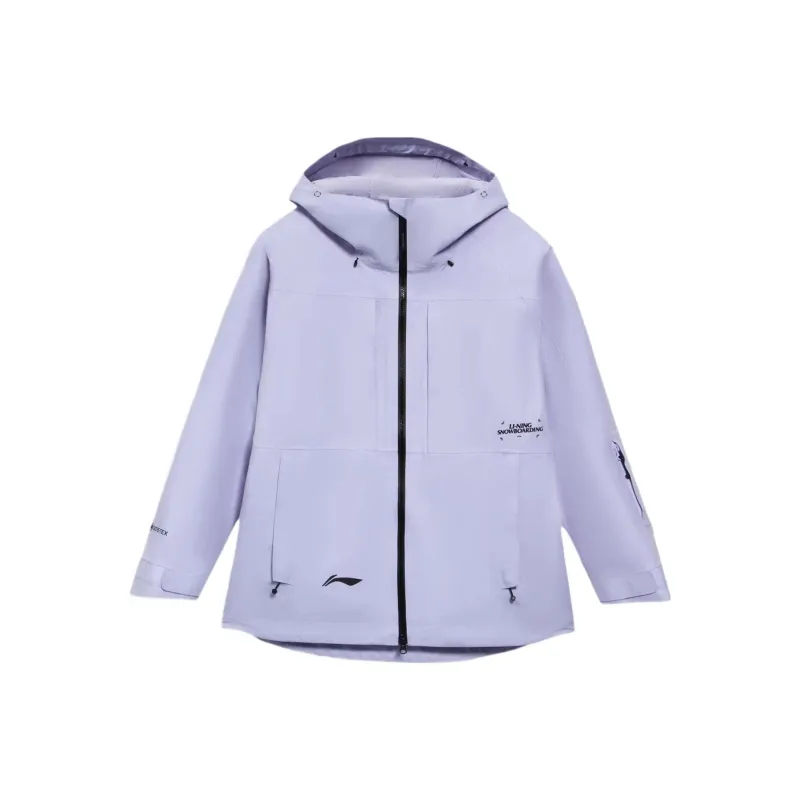 LiNing Puffer Jacket Unisex Purple-0