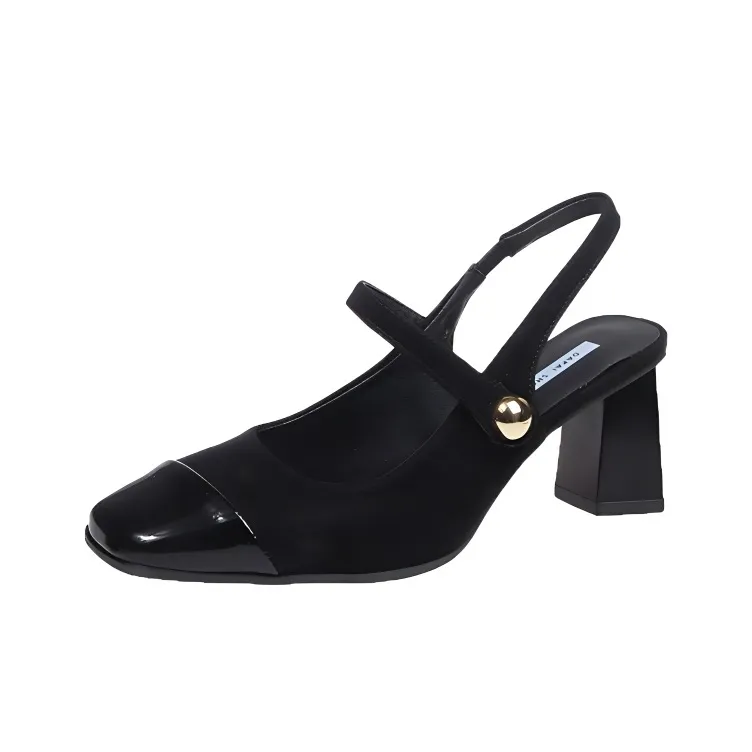 Feo Dvke Chunky Heel High Heels Women's Gift Box Set-0